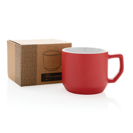 Ceramic modern mug from XD Collection