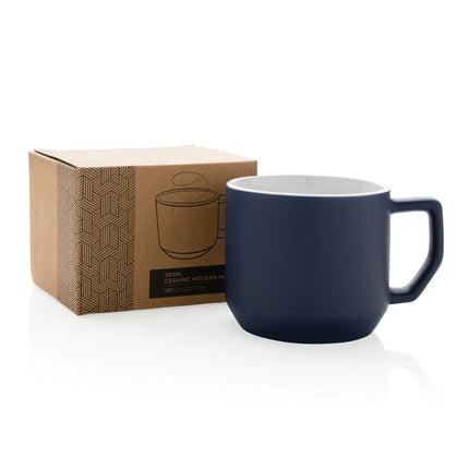 Ceramic modern 350ml mug from XD Collection with a sleek design