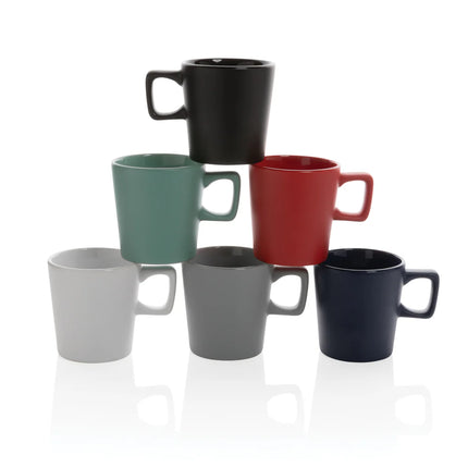 Ceramic modern coffee mug by XD Collection