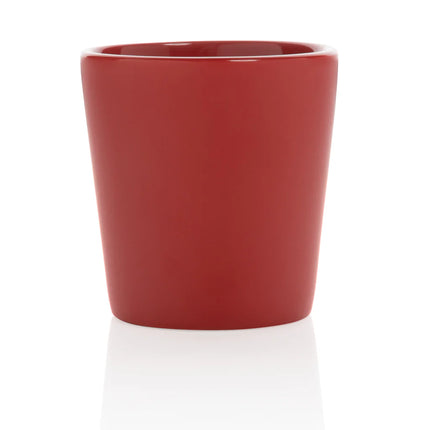  300ml drinkware with sleek design and comfortable handle.