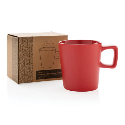 Ceramic modern coffee mug from XD Collection