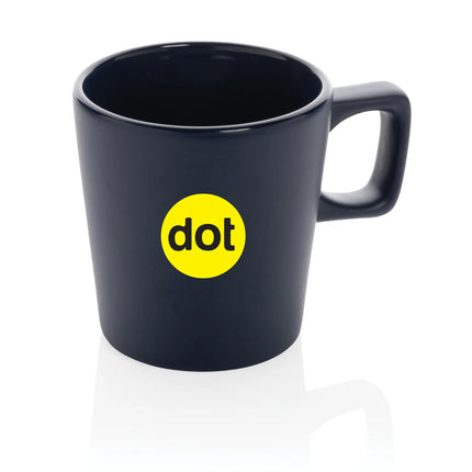 Ceramic modern coffee mug from XD Collection