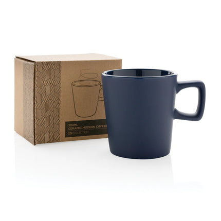 Modern ceramic coffee mug by XD Collection