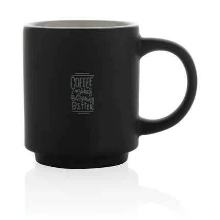 Ceramic stackable mug from XD Collection