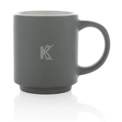 Stackable ceramic mug from XD Collection
