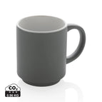 Ceramic / grey / 6.8 x 5.5 x 8 x ø 6.8 cm