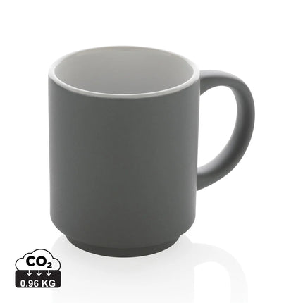 Stackable ceramic mug by XD Collection