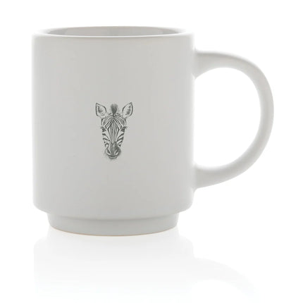 Ceramic stackable mug 180ml from XD Collection