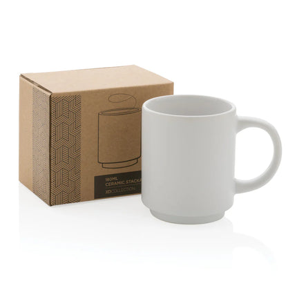 Stackable ceramic mug from XD Collection