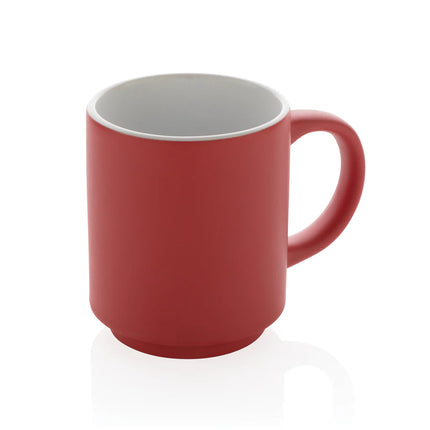 Stackable ceramic mug from XD Collection