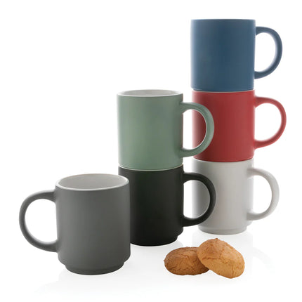 Ceramic stackable mug from XD Collection