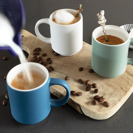 Stackable 180ml ceramic mug from XD Collection