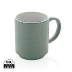 Ceramic / green / 6.8 x 5.5 x 8 x ø 6.8 cm