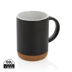 Ceramic / black / 7.6 x 6 x 10.5 x ø 7.6 cm