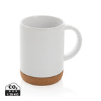 Ceramic / white / 7.6 x 6 x 10.5 x ø 7.6 cm