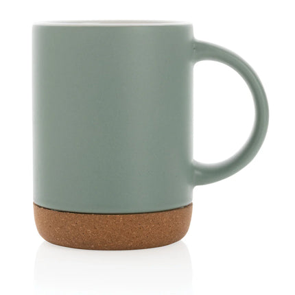  shown with a white ceramic body and natural cork bottom.