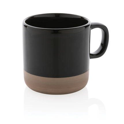 Glazed ceramic mug from XD Collection