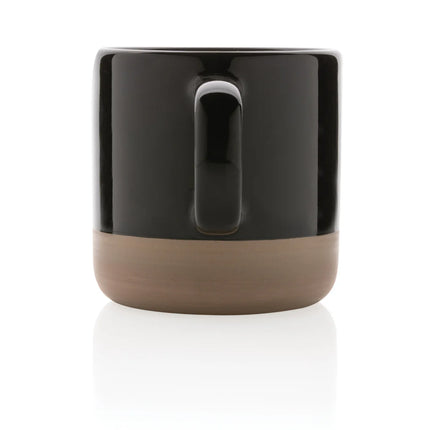  stylish drinkware with a smooth finish and comfortable handle.