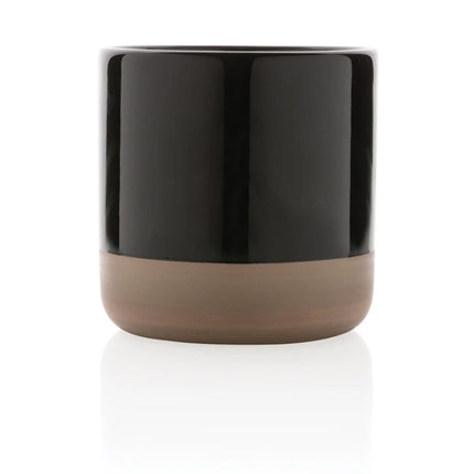 Glazed ceramic mug from XD Collection