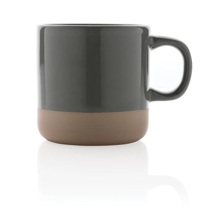 Glazed ceramic mug from XD Collection