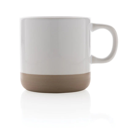 Glazed ceramic mug from XD Collection