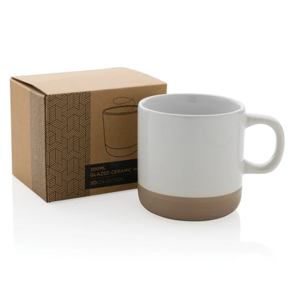 Glazed ceramic mug from XD Collection