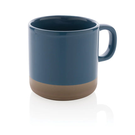 Glazed ceramic mug from XD Collection