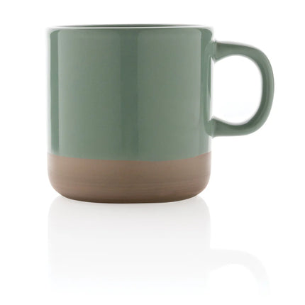 Glazed ceramic mug from XD Collection