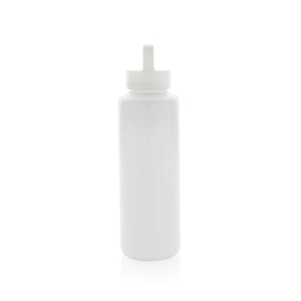 XD Collection RCS certified recycled PP water bottle with handle