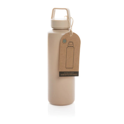 Recycled polypropylene water bottle with handle from XD Collection