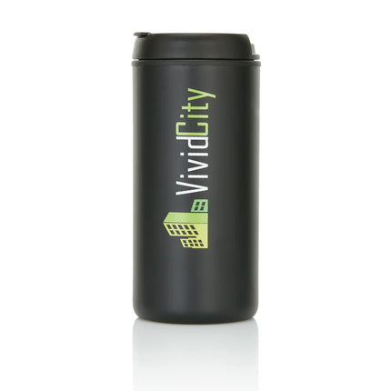  eco-friendly drinkware with a sleek design and secure lid.