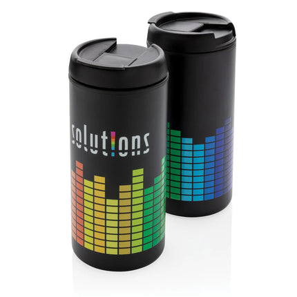 XD Xclusive Metro RCS recycled stainless steel tumbler in eco-friendly drinkware