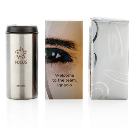 Recycled stainless steel Metro RCS tumbler by XD Xclusive