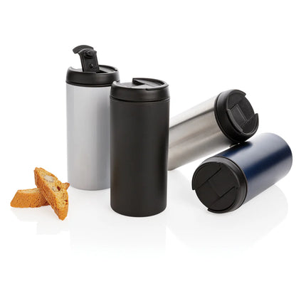 Recycled stainless steel tumbler from XD Xclusive Metro RCS drinkware collection
