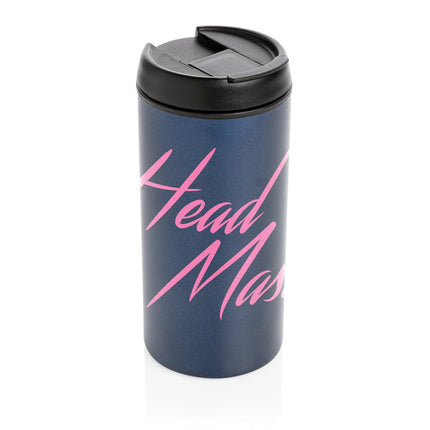 Recycled stainless steel tumbler from XD Xclusive Metro RCS drinkware collection