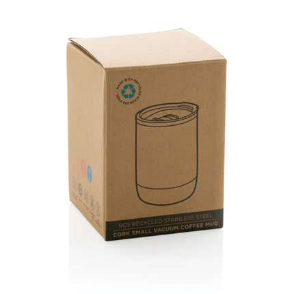 XD Collection RCS Re-steel cork small vacuum coffee mug