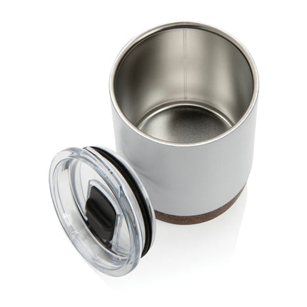  stylish drinkware with insulated design and cork accents.
