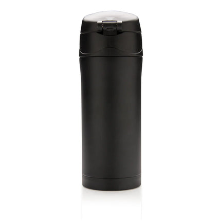 Recycled stainless steel XD Collection RCS easy lock vacuum mug for hot and cold drinks in a sleek reusable drinkware design.