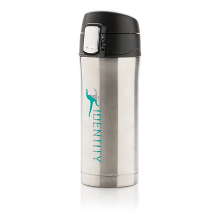 Recycled stainless steel XD Collection RCS easy lock vacuum mug