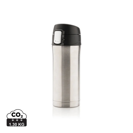 Recycled stainless steel XD Collection RCS easy lock vacuum mug