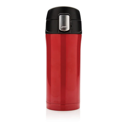  durable design and spill-proof lid.