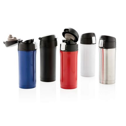 Recycled stainless steel XD Collection RCS easy lock vacuum mug