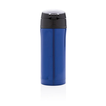 Recycled stainless steel XD Collection vacuum mug with easy lock lid