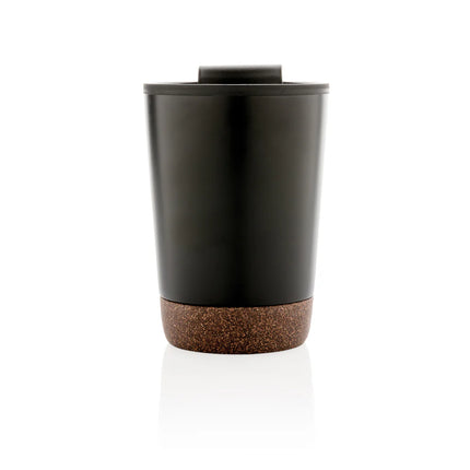 XD Collection GRS RPP stainless steel cork coffee tumbler