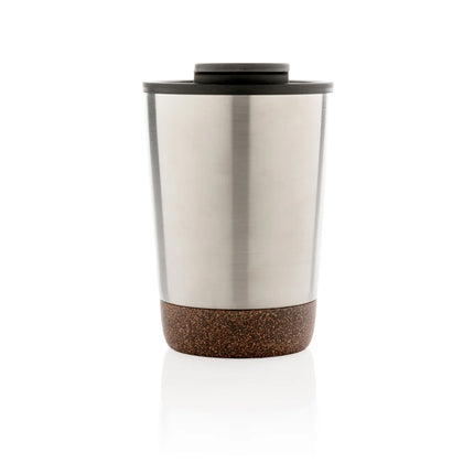 XD Collection GRS RPP stainless steel cork coffee tumbler