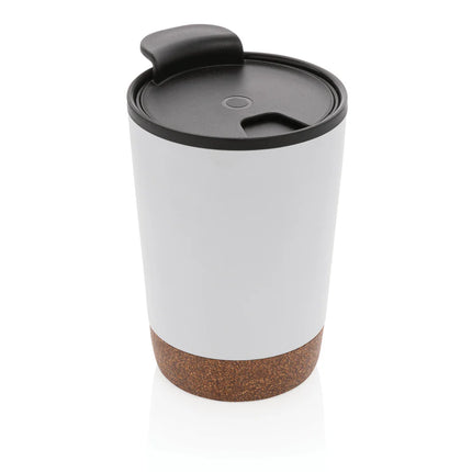  featuring a sleek drinkware design with cork accents.