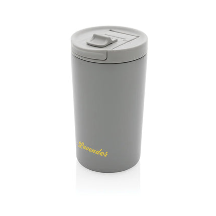  black drinkware with secure lid