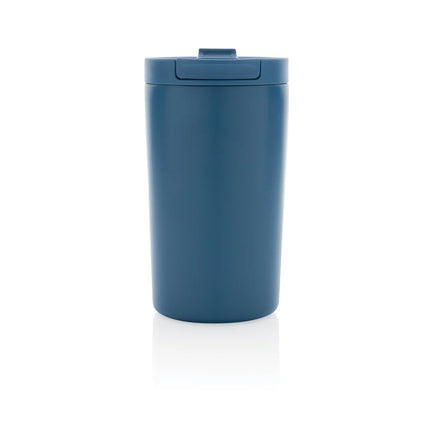  sleek drinkware with secure lid and insulated design for hot or cold beverages.
