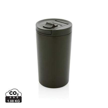  showing stainless steel insulated drinkware.