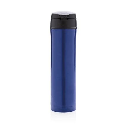  durable stainless steel drinkware with secure lid for hot and cold beverages.